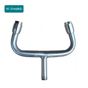 洗眼喷头总成（牛角弯头304不锈钢）